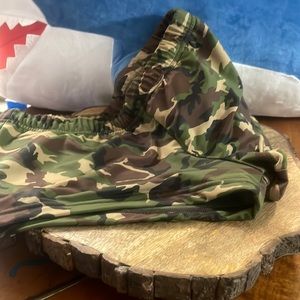 Camouflage sports shorts or bathing suit bottoms these are very well made